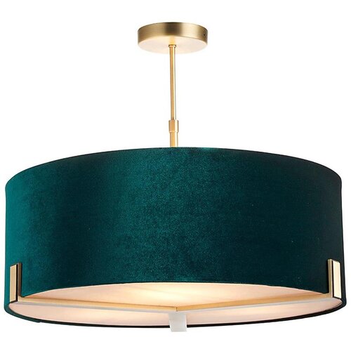  Endon 95839 - Luster na &scaron;ipci HAYFIELD 3xE27/40W/230V mesing/zeleno Cene