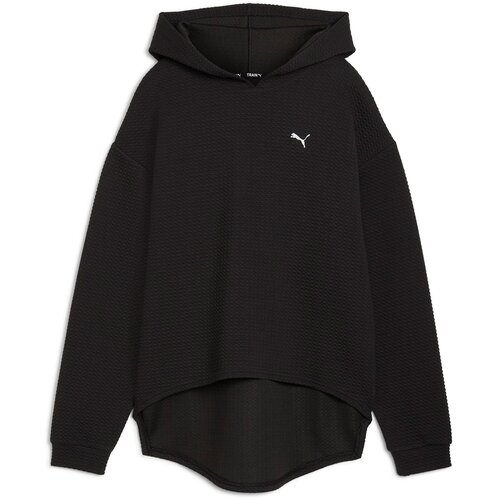 Puma Sweater majica &amp;#039;Q4 STUDIO&amp;#039; crna / bijela Slike