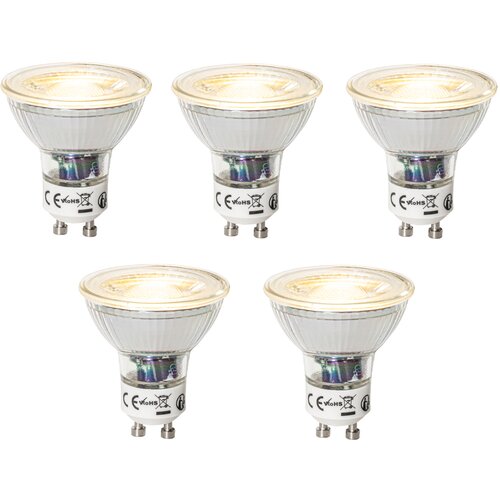 LUEDD Komplet 5 GU10 dimbare LED lamp 7W 700 lm 2700K Cene