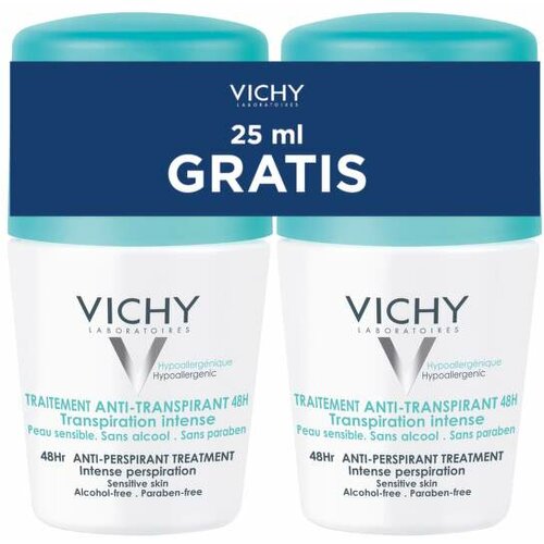 Vichy deo roll antitransparentni 48h, 50 ml+25 ml gratis Cene