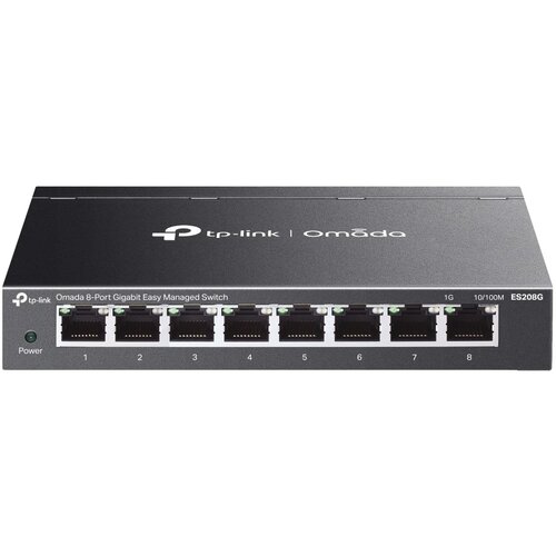 Tp-link Omada ES208G network switch Managed L2 Gigabit Ethernet (10 /100 /1000) Black Cijene