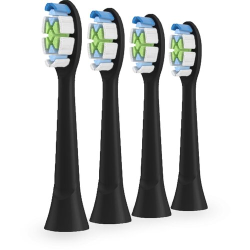 Ultrasonic nastavci za Philips Sonicare W2 Optimal White, 4 komada, crni Slike