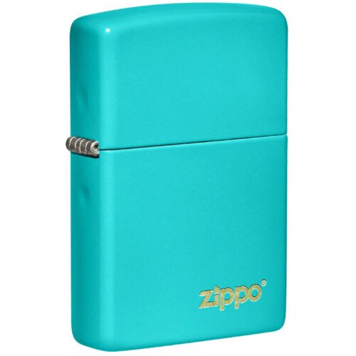  Zippo Upaljač Flat Turquoise Zippo Logo Cene