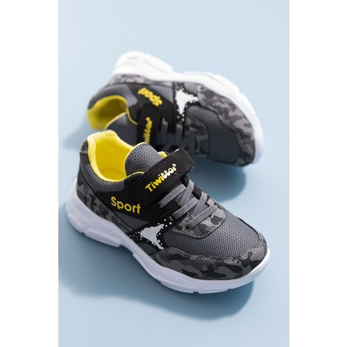 Tonny Black Kids' Smoked Yellow Sneakers Tbz02 Slike