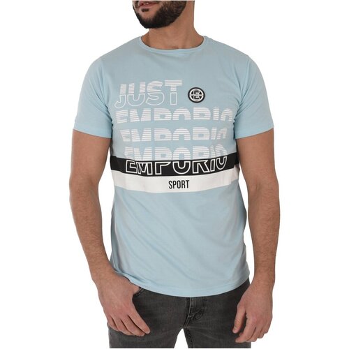 Just Emporio Majice s kratkimi rokavi JE-MELVIM-01 Modra Cene