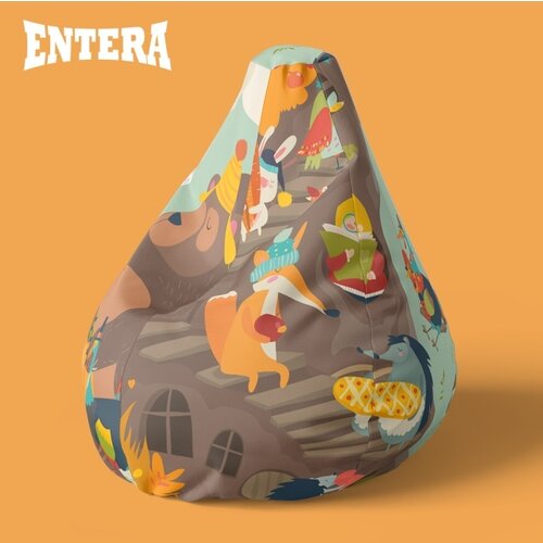  Dečiji lazy bag - &amp;Scaron;umske životinje u jesen ( 199 ) Slike