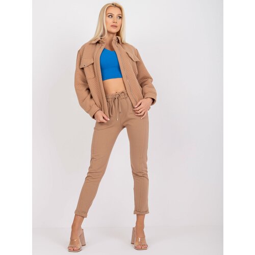 RUE PARIS Jacket-RV-KR-007.95P-camel Cene