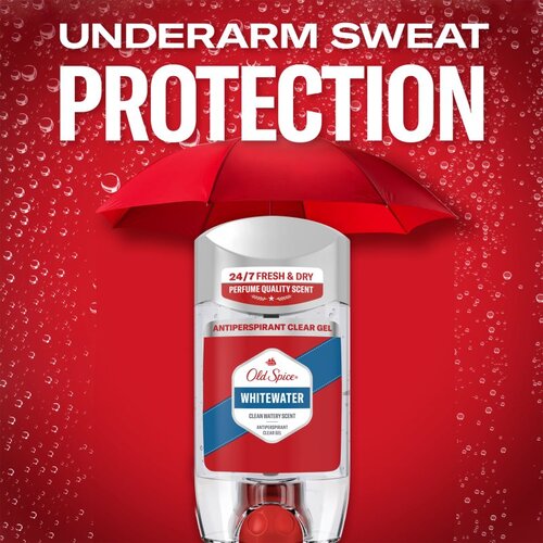 Old Spice Whitewater Antiperspirant Clear Gel gel antiperspirant za mu&amp;scaron;karce 70 ml Slike