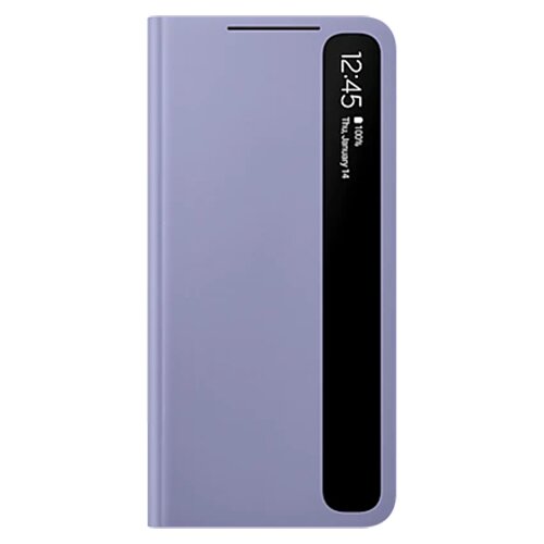 Samsung Galaxy S21 Smart Clear View Cover Violet Cene