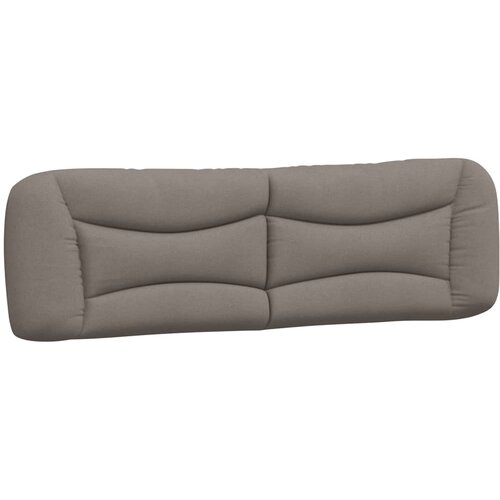 Maison Chic posteljno vzglavje - vzglavna omarica - vzglavna stranica taupe 180 cm blago, (21704167) Cene