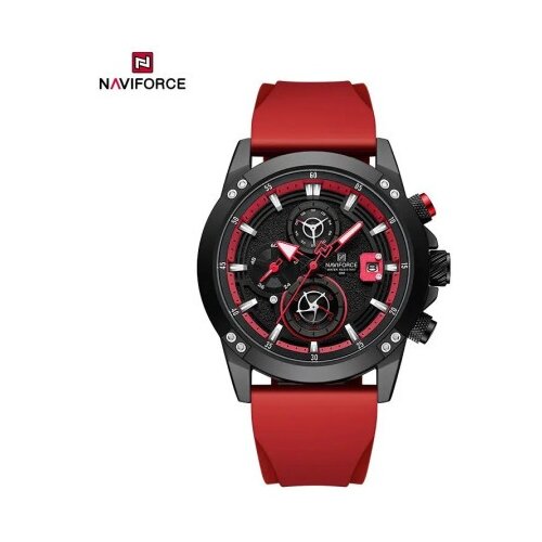 Naviforce nf8033 muški ručni sat kvarcni mehanizam crveni ( NF8033 CRVENI ) Cene