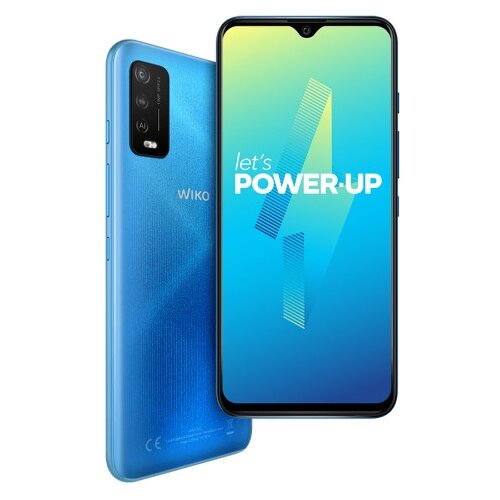 Wiko Power U10 3/32GB /6,8"/ punjač+slušalice+ silikon + folija PLAVA Cene