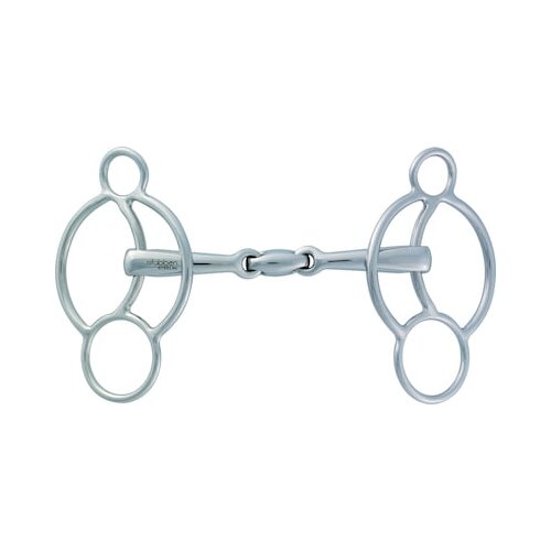 Stübben STEELtec Easy Control 3-Ring uzda - 14.0 cm Cene