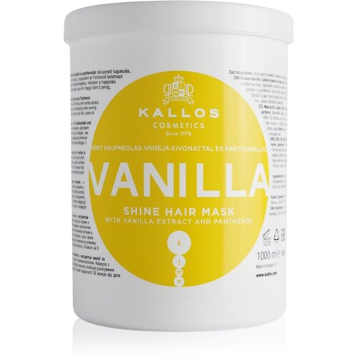 Kallos KJMN Professional Vanilla revitalizacijska maska za lase 1000 ml Cene