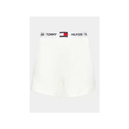 Tommy Hilfiger Športne kratke hlače UW0UW04418 Bela Slim Fit