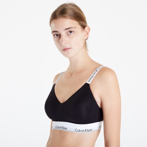 Calvin Klein Nedrček črna / bela Cene