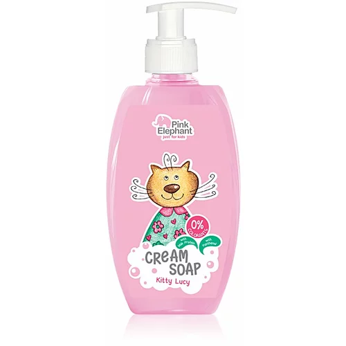 Pink Elephant Cream Soap Kitty Lisa kremno milo za otroke 250 ml