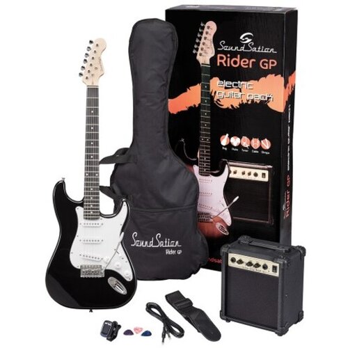 Soundstation paket električna gitara rider gp bk Cene