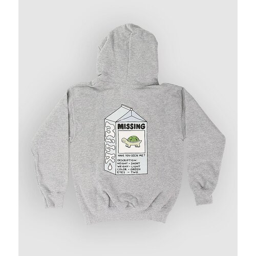 A-Lab Missing Milk Kids Pulover s kapuco sport grey Slike