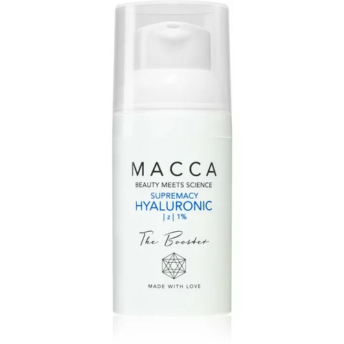 Macca Supremacy Hyaluronic serum za zaglađivanje lica s hidratantnim učinkom 30 ml