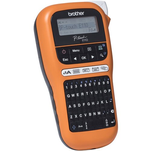Brother PT-E110VP &scaron;tampač nalepnica za električare (PTE110VPYJ1) Cene