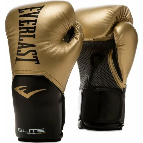 Everlast Pro Style Elite Gloves Gold 8oz