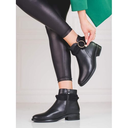 SHELOVET Women&amp;#039;s flat-heeled ankle boots Shelovet Slike