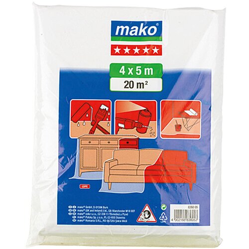 MAKO pokrivna folija (5 x 4 m, Ekstra jako) Slike