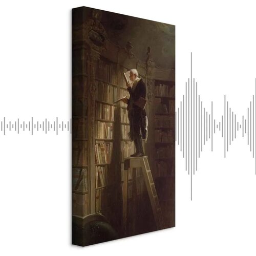  Slika - Carl Spitzweg &ndash; The Bookworm 60x120 Akustična Cijene