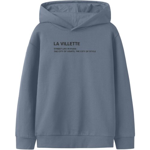 Name it pulover DR 13249208 NKMROCCO LS NREG SWEAT WH BRU F siva 122/128 Slike