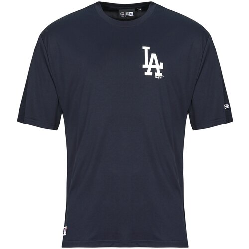 New Era LEAGUE ESSENTIALS TEE LOS ANGELES DODGERS Crna Slike