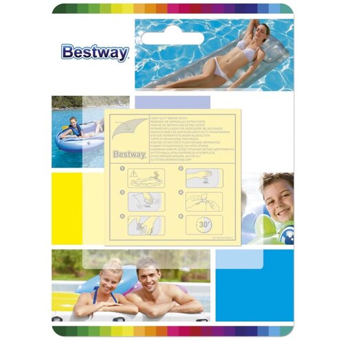 Bestway FLEKE ZA POPRAVKU BAZENA 6,5X6,5CM Cijene