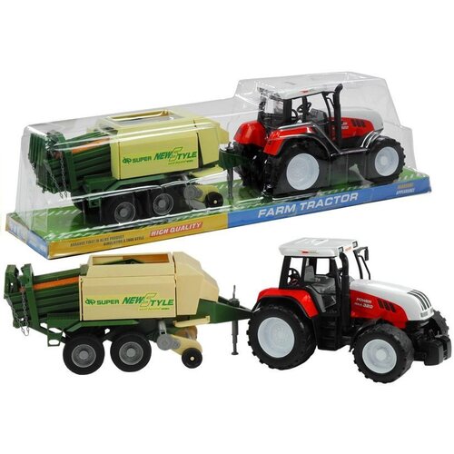  Large Tractor with a Trailer Agricultural Machine 65 cm Slike