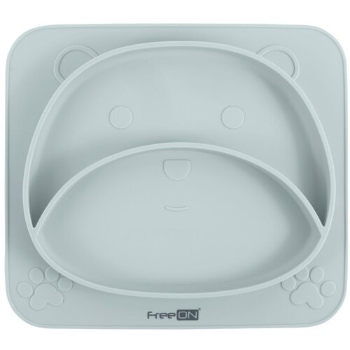 Freeon silikonski krožnik Bear, zelen 39685 Cene