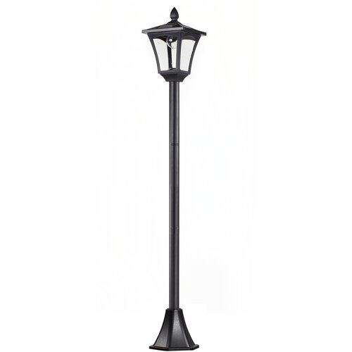 Outsunny Zunanja vrtna svetilka LED na sončno energijo Zunanja zemeljska svetilka, vodoodporna IP44 18 × 18 × 160 cm, črna, (20752996) Cene