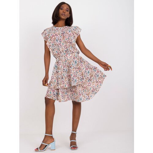 ZULUNA Dress-CHA-SK-3003.40-beige Cene