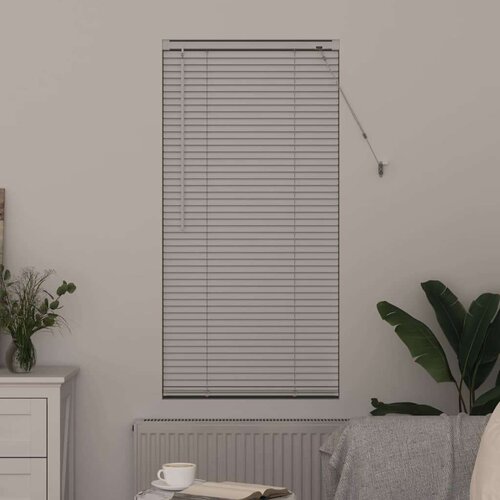 VidaXL Zavjesa za prozor sa zavjesama Ostalo Bijela 80 x 130 cm Aluminij Slike