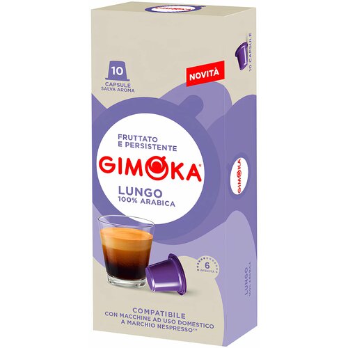 GIMOKA kapsule Lungo Nespresso 10/1 Slike