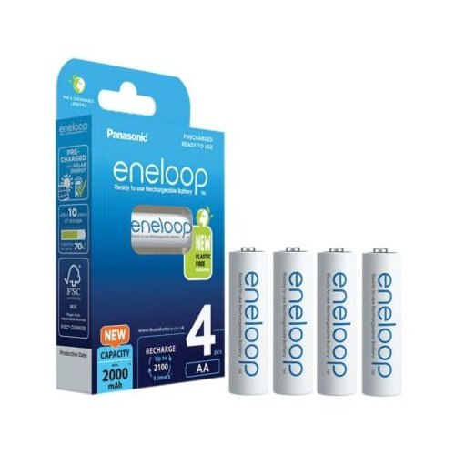 Panasonic Eneloop baterija AA, 4 kos Cene