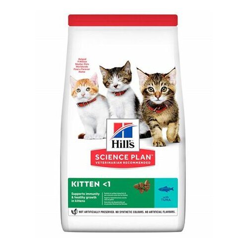 Hills Science Plan hrana za mačiće Healthy Development Kitten - Tuna 1.5kg Slike