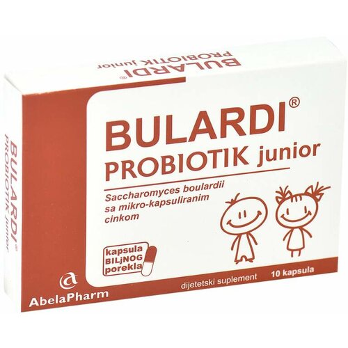 Abela pharm bulardi probiotik junior 10 kapsula Cene