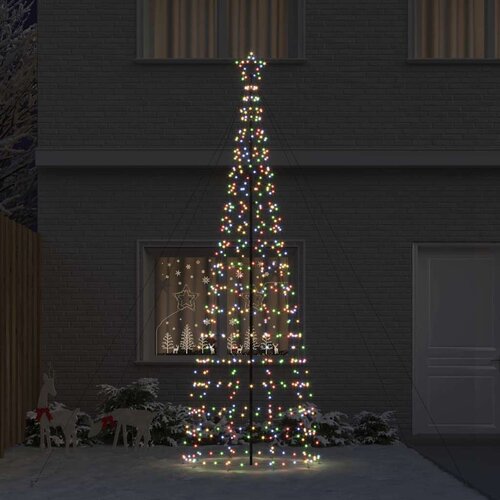 VidaXL LED božićno drvce s 800 LED svjetlima &amp;Scaron;areni 400 cm Željezo Slike