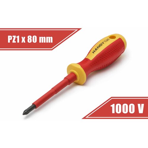 Handy izvijač izoliran - PZ1 x 80 mm - do 1000V Slike