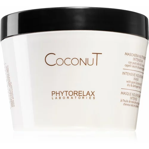 Phytorelax Laboratories Coconut vlažilna maska za lase s kokosovim oljem 250 ml