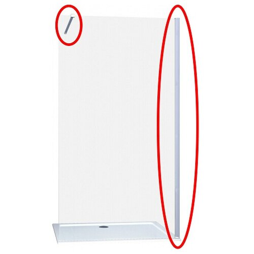 Sanotechnik Zidni držač za tuš stijenu i zidni profil (Š x V: 120 x 2 cm, Krom) Cijene