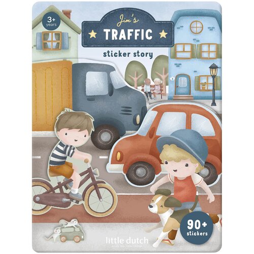 Little Dutch® knjižica z nalepkami jim & friends Cene