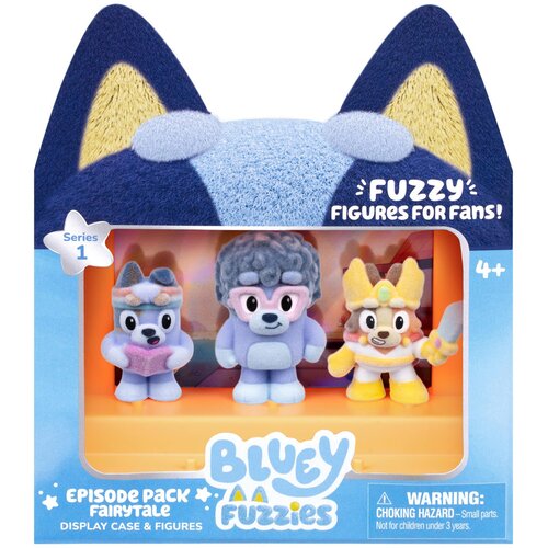 MOOSE ENTERPRISE Bluey Fuzzies set od 3 komada - Bajka Slike