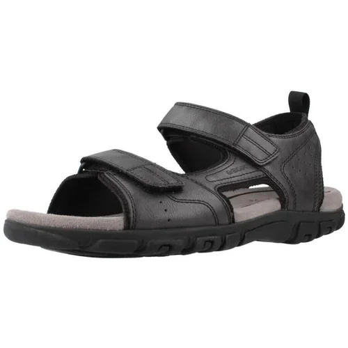 Geox Sandali & Odprti čevlji UOMO SANDAL STRADA Črna