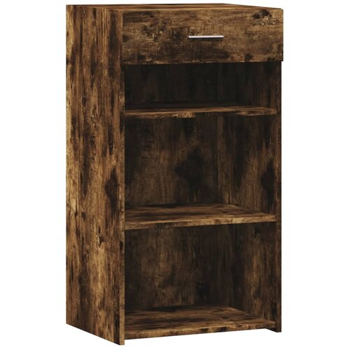 Maison Chic Komoda - Predalnik dimljeni hrast 50x42,5x93 cm inženirski les, (21718536) Cene
