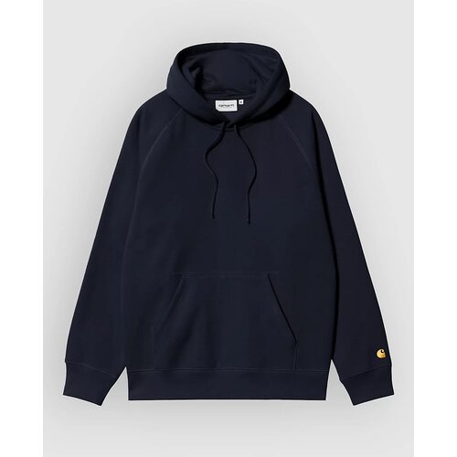 Carhartt WIP Chase Pulover s kapuco dark navy / gold Cene
